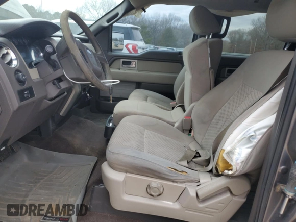2010 Ford F-150 XL with VIN 1FTEW1C89AFA68212, listed as a Copart auction lot 47641185 with 313,339 mi miles and Clean Title. Bid and sale history available at carsss.com. Image 7.
