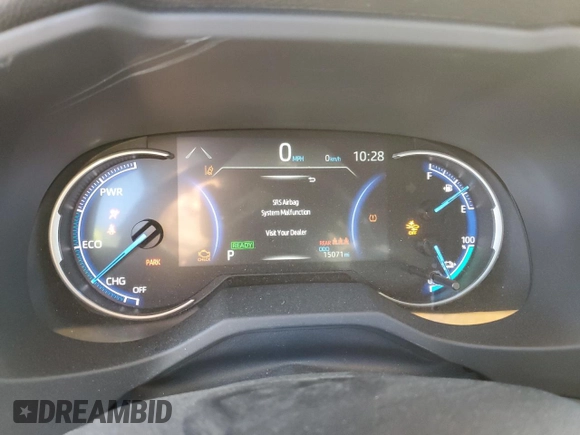 2023 Toyota RAV4 SE with VIN JTMAB3FV4PD114346, listed as a Copart auction lot 45728975 with 15,071 mi miles and Salvage title. Bid and sale history available at DreamBid. Image 9.