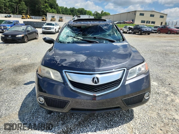 2015 Acura RDX Technology with VIN 5J8TB3H58FL002757, listed as a Copart auction lot 59562495 with Not provided miles and Salvage title. Bid and sale history available at DreamBid. Image 5.
