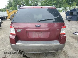 2008 Ford Taurus X SEL с VIN 1FMDK02W98GA06200, выставлен на аукционе Copart как лот 66553884 с пробегом 102 046 миль миль и Списание • Salvage title. История ставок и продаж доступна на DreamBid. Изображение 6.