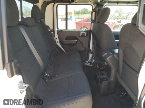 2023 Jeep Gladiator Freedom with VIN 1C6HJTAG1PL585720, listed as a Copart auction lot 47386855 with 14,525 mi miles and Salvage title. Bid and sale history available at DreamBid. Image 10.