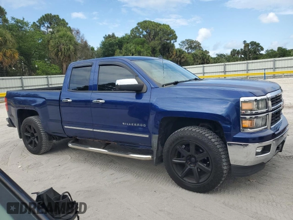 2014 Chevrolet Silverado 1500 LTZ with VIN 1GCVKSEC9EZ242965, listed as a Copart auction lot 55565685 with 159,376 mi miles and Clean Title. Bid and sale history available at DreamBid. Image 4.
