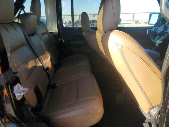 2022 Jeep Wrangler Unlimited Sahara with VIN 1C4HJXEG9NW191002, listed as a Copart auction lot 42486595 with 21,301 mi miles and Salvage title. Bid and sale history available at DreamBid. Image 10.
