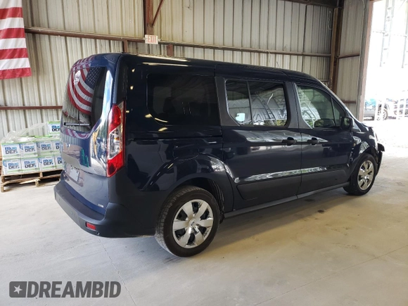 2021 Ford Transit Connect XL with VIN NM0GE9E23M1484208, listed as a Copart auction lot 70918064 with 78,634 mi miles and Salvage title. Bid and sale history available at DreamBid. Image 3.
