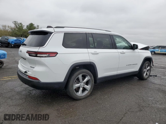 2022 Jeep Grand Cherokee Limited с VIN 1C4RJKBG3N8506909, выставлен на аукционе Copart как лот 52156295 с пробегом 35 596 миль миль и Списание • Salvage title. История ставок и продаж доступна на DreamBid. Изображение 3.
