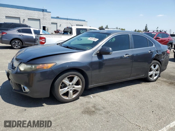 2012 Acura TSX Technology with VIN JH4CU2F62CC020728, listed as a Copart auction lot 54887045 with 66,977 mi miles and Salvage title. Bid and sale history available at DreamBid. Image 1.