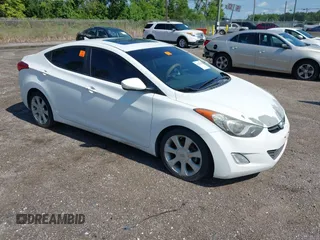 2013 Hyundai Elantra GLS with VIN 5NPDH4AE9DH411871, listed as a IAAI auction lot 42525441 with 153,517 mi miles and . Bid and sale history available at DreamBid. Image 1.