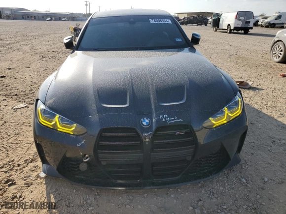 2021 BMW M3 Competition with VIN WBS33AY06MFL27898, listed as a Copart auction lot 78506934 with 28,565 mi miles and Salvage Title. Bid and sale history available at carsss.com. Image 5.