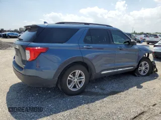 2020 Ford Explorer XLT with VIN 1FMSK7DH2LGB63641, listed as a Copart auction lot 50456645 with 55,147 mi miles and Non Repairable. Bid and sale history available at carsss.com. Image 3.