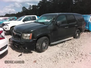 2012 Chevrolet Tahoe Commercial with VIN 1GNLC2E02CR157349, listed as a Copart auction lot 51863975 with Not provided miles and Salvage title. Bid and sale history available at DreamBid. Image 1.