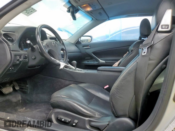 2010 Lexus IS 250 C с VIN JTHFF2C29A2513527, выставлен на аукционе Copart как лот 63460255 с пробегом 152 321 миль миль и Списание • Salvage title. История ставок и продаж доступна на DreamBid. Изображение 7.