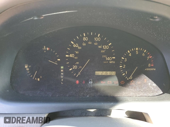 2000 Lexus RX 300 with VIN JT6HF10U2Y0144582, listed as a Copart auction lot 80611474 with 216,101 mi miles and Clean Title. Bid and sale history available at carsss.com. Image 9.
