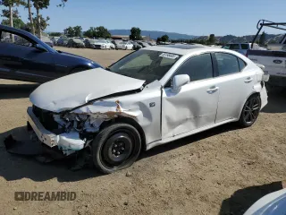 2013 Lexus IS 250 with VIN JTHBF5C2XD5191502, listed as a Copart auction lot 58198485 with 126,468 mi miles and Clean title. Bid and sale history available at DreamBid. Image 1.