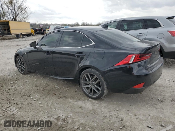 2015 Lexus IS 350 with VIN JTHCE1D29F5006860, listed as a Copart auction lot 51336145 with 108,537 mi miles and Salvage Title. Bid and sale history available at DreamBid. Image 2.