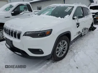 2020 Jeep Cherokee Altitude with VIN 1C4PJMLX8LD515515, listed as a Copart auction lot 88083875 with 98,227 mi miles and Salvage Title. Bid and sale history available at carsss.com. Image 1.
