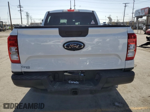 2024 Ford Ranger XL with VIN 1FTER4PH4RLE25246, listed as a Copart auction lot 57829235 with 328 mi miles and Salvage title. Bid and sale history available at DreamBid. Image 6.