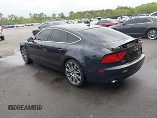 2012 Audi A7 3.0 Premium Plus with VIN WAUYGAFC6CN126289, listed as a IAAI auction lot 41945024 with 126,465 mi miles. Bid and sale history available at carsss.com. Image 3.