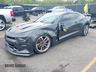 2017 Chevrolet Camaro 2SS with VIN 1G1FH1R72H0177890, listed as a IAAI auction lot 41935185 with 17,510 mi miles. Bid and sale history available at carsss.com. Image 2.