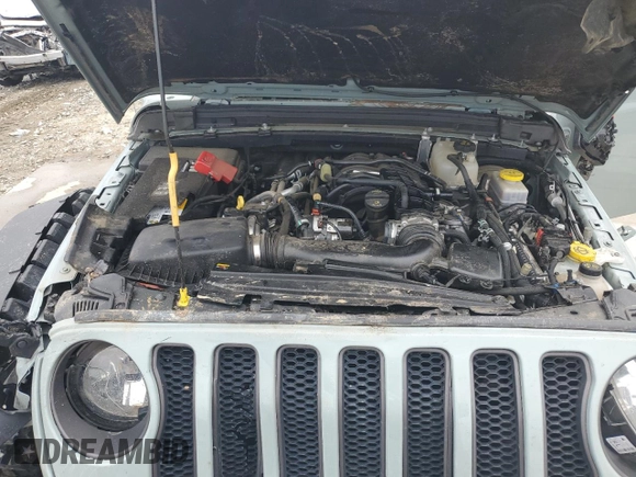 2023 Jeep Wrangler Rubicon с VIN 1C4HJXFG8PW601421, выставлен на аукционе Copart как лот 55970475 с пробегом 46 743 миль миль и Списание • Salvage title. История ставок и продаж доступна на DreamBid. Изображение 12.