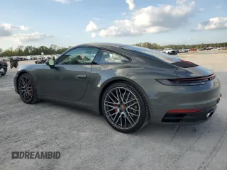 2024 Porsche 911 Carrera S with VIN WP0AB2A94RS219603, listed as a Copart auction lot 82570584 with 3,413 mi miles and Salvage Title. Bid and sale history available at carsss.com. Image 2.