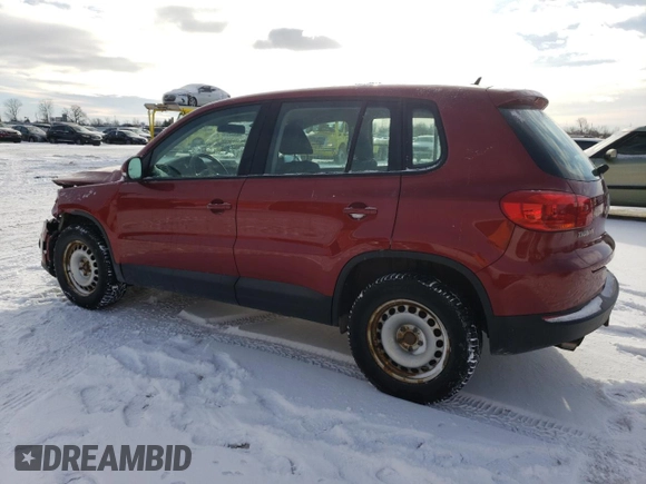 2016 Volkswagen Tiguan with VIN WVGHV7AX6GW064295, listed as a Copart auction lot 87358164 with 248,891 mi miles and Salvage title. Bid and sale history available at DreamBid. Image 2.