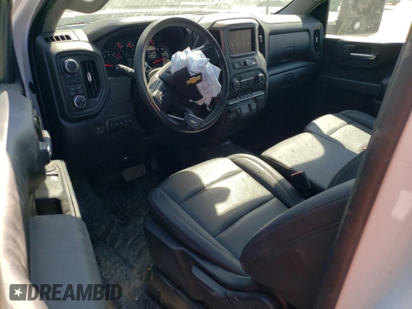 2024 Chevrolet Silverado 3500HD Work Truck with VIN 1GC3YSE71RF153620, listed as a Copart auction lot 71421264 with 14,166 mi miles and Salvage Title. Bid and sale history available at carsss.com. Image 8.