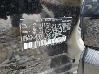 2022 Subaru Ascent Premium with VIN 4S4WMAED2N3462996, listed as a Copart auction lot 54102935 with 17,725 mi miles and Salvage title. Bid and sale history available at DreamBid. Image 13.
