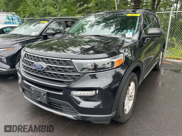 2023 Ford Explorer XLT with VIN 1FMSK8DH3PGB14248, listed as a IAAI auction lot 42842415 with 32,092 mi miles and . Bid and sale history available at DreamBid. Image 2.