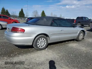 2006 Chrysler Sebring with VIN 1C3EL45X76N102955, listed as a Copart auction lot 50058875 with 126,887 mi miles and Salvage Title. Bid and sale history available at DreamBid. Image 3.