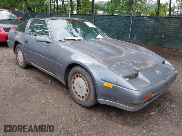 1987 Nissan 300ZX z VIN JN1HZ14S6HX217908, wystawiony jako IAAI lot #42271417 z przebiegiem 195 466 mil mil oraz . Historia ofert i sprzedaży dostępna na DreamBid. Obrazek 1.