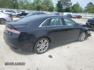 2014 Lincoln MKZ with VIN 3LN6L2G90ER819353, listed as a Copart auction lot 54558945 with 221,912 mi miles and Salvage Title. Bid and sale history available at DreamBid. Image 3.