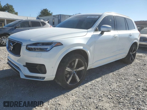 2018 Volvo XC90 R-Design with VIN YV4A22PM4J1214131, listed as a Copart auction lot 83677484 with 144,973 mi miles and Salvage Title. Bid and sale history available at carsss.com. Image 1.
