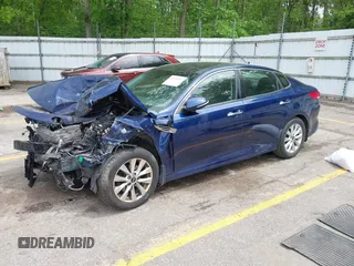 2016 Kia Optima EX with VIN 5XXGU4L30GG013940, listed as a IAAI auction lot 42371297 with Not provided miles and . Bid and sale history available at DreamBid. Image 18.