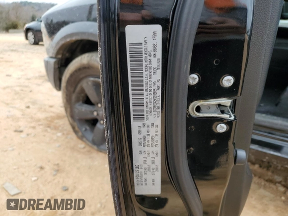 2019 Ram 1500 Classic Warlock with VIN 1C6RR6GG5KS692855, listed as a Copart auction lot 42492595 with 42,058 mi miles and Salvage Title. Bid and sale history available at carsss.com. Image 14.