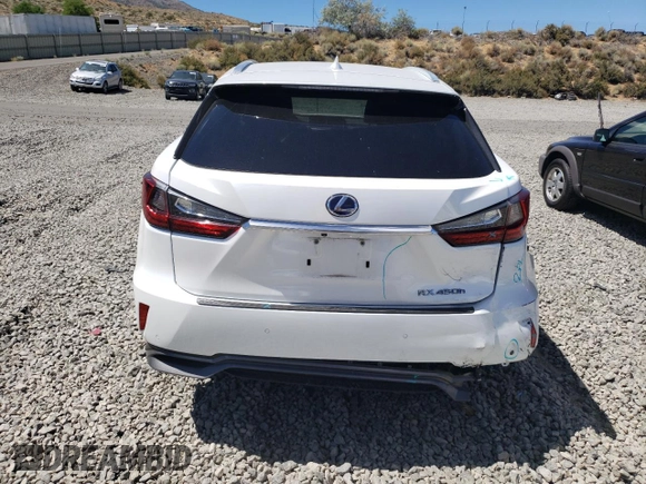 2017 Lexus RX with VIN 2T2BGMCA1HC017001, listed as a Copart auction lot 65422504 with 112,641 mi miles and Salvage Title. Bid and sale history available at carsss.com. Image 6.