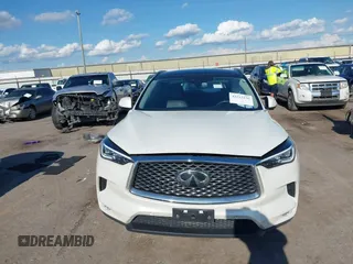 2020 Infiniti QX50 Luxe with VIN 3PCAJ5M15LF120478, listed as a IAAI auction lot 42212236 with 85,851 mi miles and . Bid and sale history available at DreamBid. Image 12.