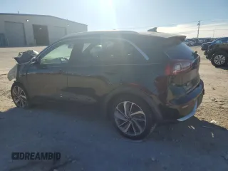 2017 Kia Niro Touring with VIN KNDCE3LC3H5055143, listed as a Copart auction lot 88364405 with 0 mi miles and Salvage Title. Bid and sale history available at carsss.com. Image 2.