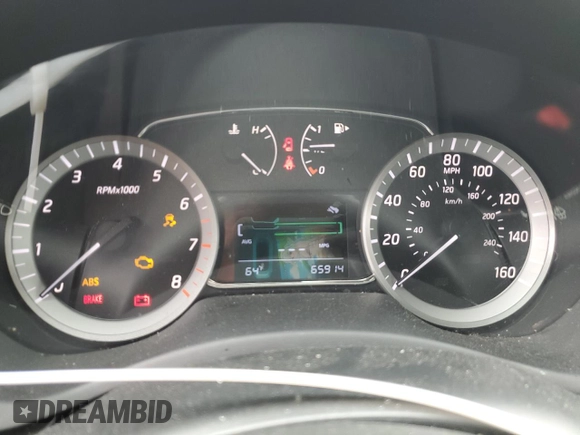 2014 Nissan Sentra SV z VIN 3N1AB7AP8EY333470, wystawiony jako Copart lot #57794695 z przebiegiem 65 914 mil mil oraz Szkoda całkowita • Salvage title. Historia ofert i sprzedaży dostępna na DreamBid. Obrazek 9.