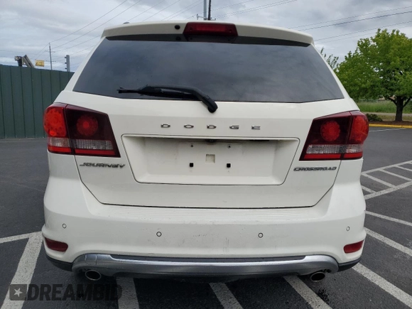 2015 Dodge Journey Crossroad z VIN 3C4PDDGG5FT607424, wystawiony jako Copart lot #57361175 z przebiegiem 152 881 mil mil oraz Czysty tytuł • Clean title. Historia ofert i sprzedaży dostępna na DreamBid. Obrazek 6.