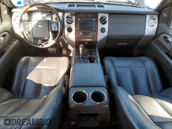 2010 Ford Expedition Max Limited with VIN 1FMJK2A56AEB60369, listed as a Copart auction lot 52461025 with 89,649 mi miles and Salvage title. Bid and sale history available at DreamBid. Image 8.