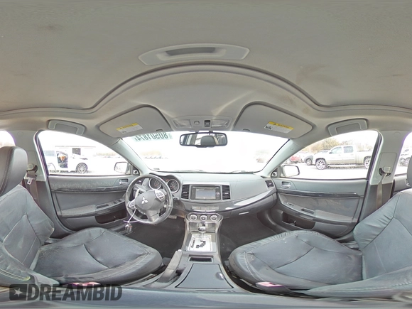 2014 Mitsubishi Lancer GT with VIN JA32U8FW1EU003673, listed as a Copart auction lot 80501874 with 172,214 mi miles and Salvage Title. Bid and sale history available at DreamBid. Image 14.