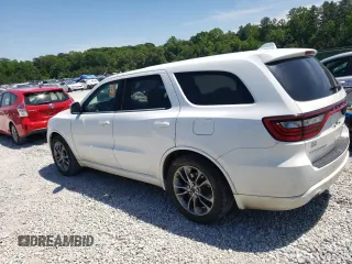 2020 Dodge Durango GT with VIN 1C4RDHDG9LC166151, listed as a Copart auction lot 55627605 with 126,651 mi miles and Salvage title. Bid and sale history available at DreamBid. Image 2.