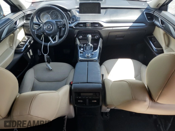 2019 Mazda CX-9 Touring z VIN JM3TCBCY9K0305038, wystawiony jako Copart lot #56707735 z przebiegiem 76 546 mil mil oraz Szkoda całkowita • Salvage title. Historia ofert i sprzedaży dostępna na DreamBid. Obrazek 8.