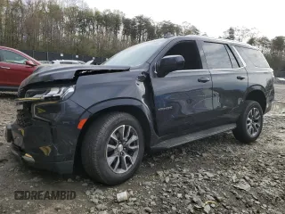 2023 Chevrolet Tahoe LS z VIN 1GNSKMKD5PR252141, wystawiony jako Copart lot #51747845 z przebiegiem 22 786 mil mil oraz Szkoda całkowita • Salvage title. Historia ofert i sprzedaży dostępna na DreamBid. Obrazek 1.