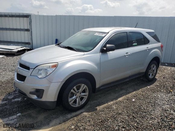 2015 Chevrolet Equinox LS with VIN 2GNALAEKXF1140671, listed as a Copart auction lot 49273975 with 153,788 mi miles and Clean Title. Bid and sale history available at carsss.com. Image 1.