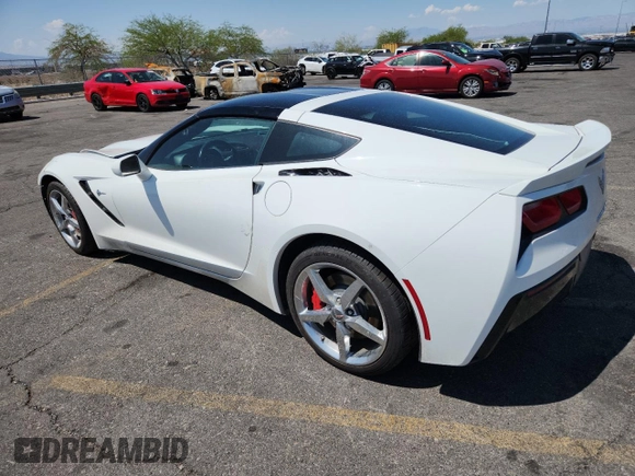 2015 Chevrolet Corvette 1LT с VIN 1G1YA2D73F5104585, выставлен на аукционе Copart как лот 59790745 с пробегом Не указан миль и Списание • Salvage title. История ставок и продаж доступна на DreamBid. Изображение 2.