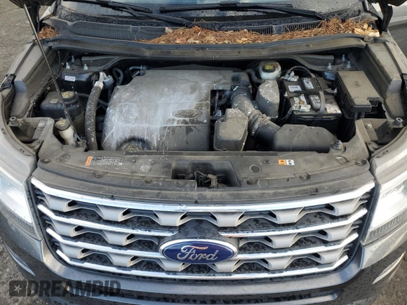 2017 Ford Explorer XLT with VIN 1FM5K8D87HGE12879, listed as a Copart auction lot 46626775 with 121,654 mi miles and Salvage Title. Bid and sale history available at carsss.com. Image 14.