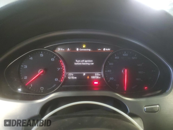 2013 Audi A8 3.0L with VIN WAUAGAFD1DN030212, listed as a Copart auction lot 60301465 with 109,730 mi miles and Clean title. Bid and sale history available at DreamBid. Image 9.