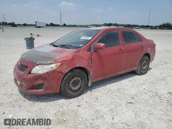 2010 Toyota Corolla with VIN 1NXBU4EE4AZ307895, listed as a Copart auction lot 53884985 with 239,904 mi miles and Clean Title. Bid and sale history available at carsss.com. Image 1.