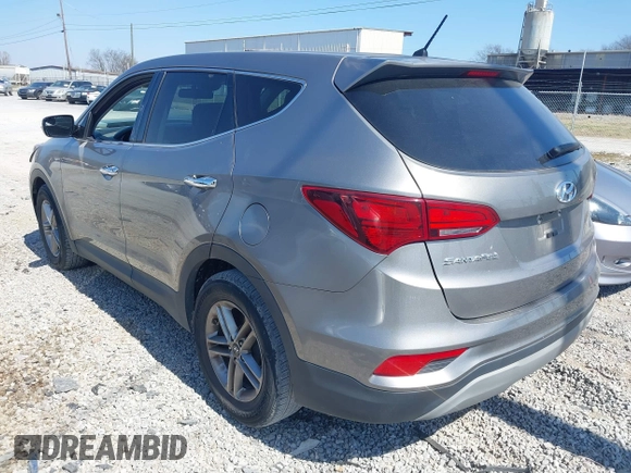 2018 Hyundai Santa Fe Sport 2.4L with VIN 5XYZT3LB5JG541991, listed as a IAAI auction lot 41782421 with 130,368 mi miles. Bid and sale history available at carsss.com. Image 3.